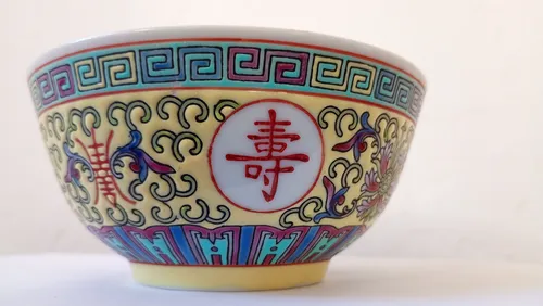 Tazas Estampado Chino (Usado)