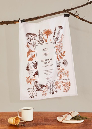 Imagen 2 de 4 de Repasador Paño Herbs Deco Petite Affaire