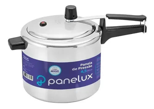 Panela Pressão Alumínio Polida 4,5 Litros - Panelux