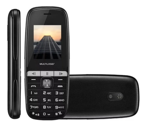 Celular Multlaser Idoso Up Play Dual Chip Câmera Mp3 Radio