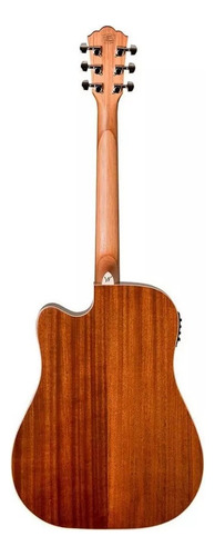 Violão Washburn Wd7sce Dreadnought Elétrico Natural + Nf-e Orientação Da Mão Destro