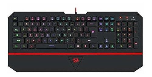 Redragon K502 Gaming Keyboard Rgb Led Retroiluminado Ilumina