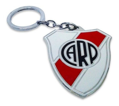 Llavero River Plate Escudo Metalico Futbol Argentino Env Inm