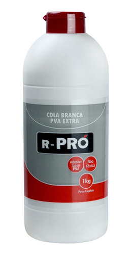 Cola Branca Pva Extra Forte Madeira Artesanato R-pró 1kg