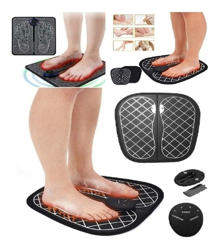 Imagem 1 de 3 de Massageador De Pes Eletrico Magnetico Foot A Pilha Shiatsu