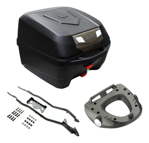 Baul Trasero Top Case 32 L Con Soporte Para Honda Cb 500 F