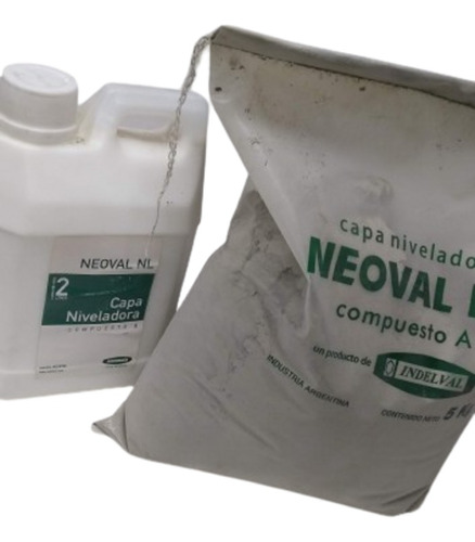 Capa Niveladora Indelval Para Pisos De Goma Vinilicos 7kg Me