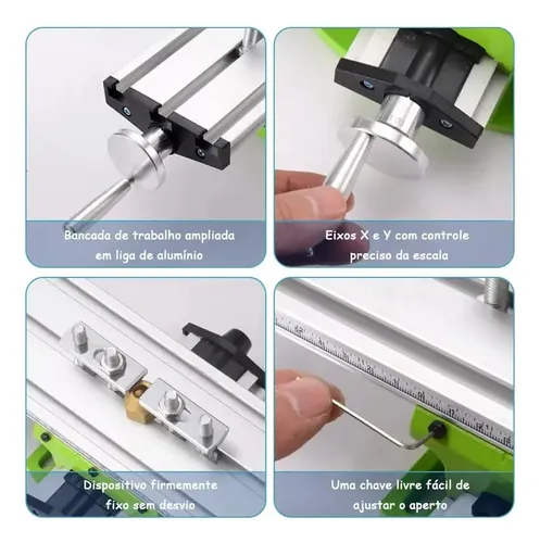 Mesa Coordenada Fresagem Xy Multifuncional De Profissional