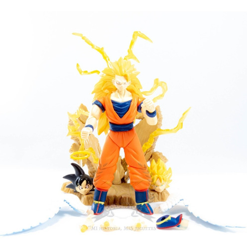 Dragon Ball Saiyan Figure Ultimat Evolution Goku Golden Toys