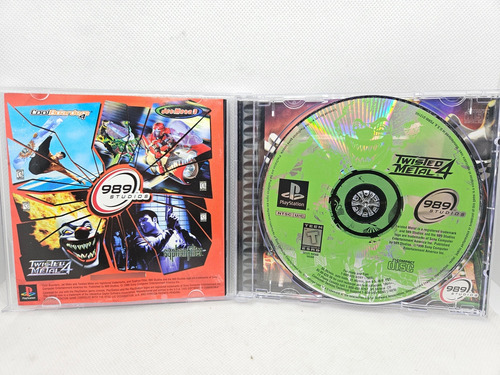 Twisted Metal 4 - Ps1 Playstation 1 - Original (Usado)