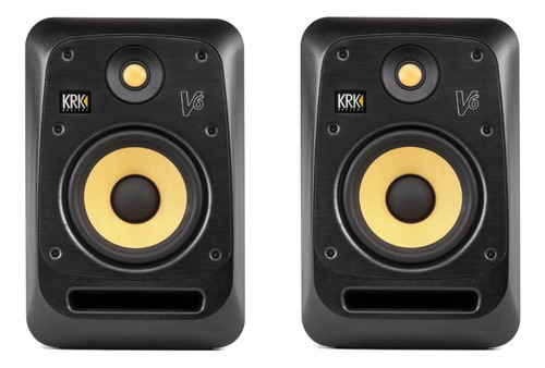 Monitores Estudio Krk V6s4 Pro 6.5 Par Caja Cerrada