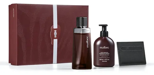 Kit malbec- O boticário O Boticário Malbec Kit Presente 3 Itens | Parcelamento sem juros