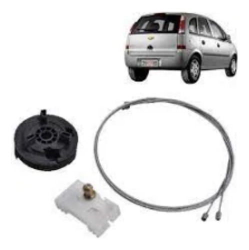 Kit Reparo De Maquina De Vidro Elétrico Meriva Traseiro