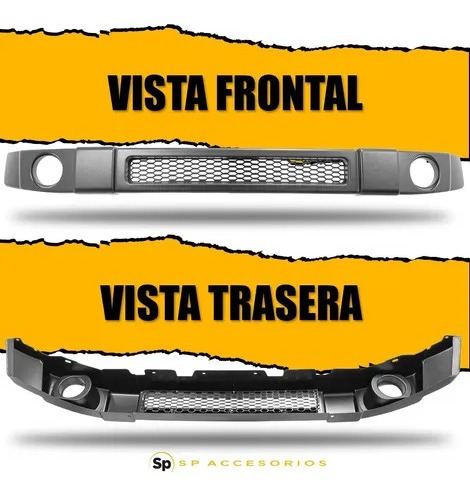Defensa Delantera Conversion Jimny Range Rover Suzuki Jimny