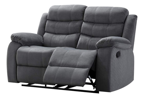 Sofa Manual Sillon Reclinable Doble Masajeador Soporte Para