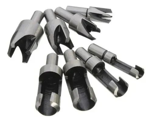 comprar Z Kit 04 Brocas Pu002F Cavilhas + 4 Cortadores Tapa Furos