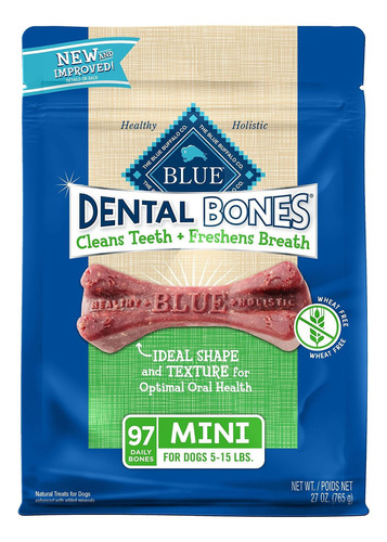 Blue Dental Bones All Natural Oral   Care 27 Oz / 7