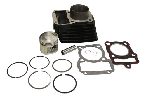 Cilindro Con Piston Perno 15 Mm Set Italika Ft 125