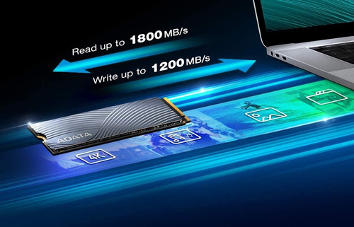 Imagen 5 de 8 de Disco sólido interno Adata Swordfish ASWORDFISH-500G-C 500GB