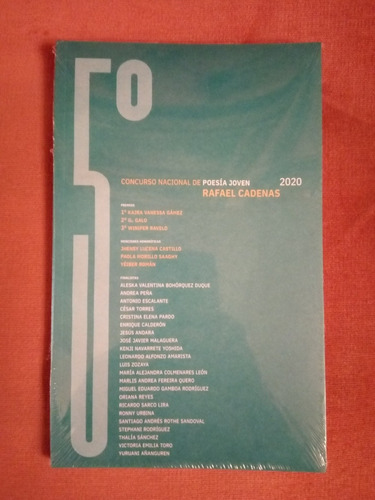 5° Concurso Nacional Poesía Joven Rafael Cadenas 2020