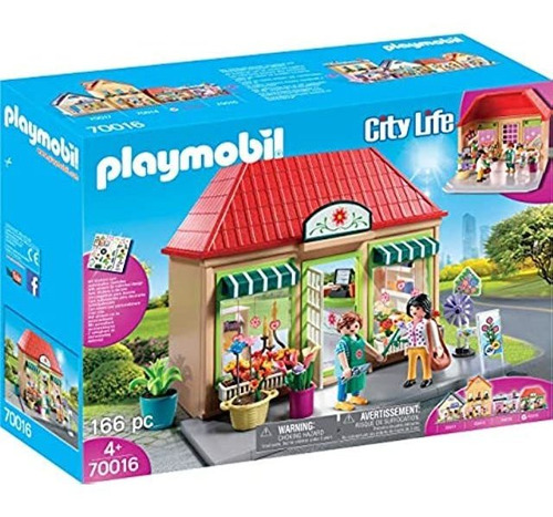 Playmobil My Flower Shop Playset De Juegos