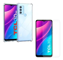Comprar Funda Antigolpes Reforzada Para Tcl 30se + Vidrio Templado