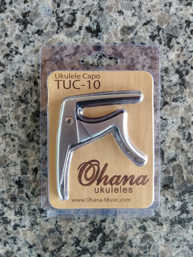 Capo Traste Tuc 10 Ohana Para Ukulele.importador Autorizado
