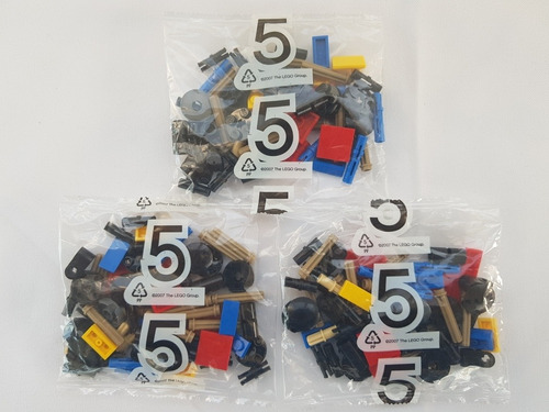 Lote Lego Technic Ejes Vigas Pins Conector Engranes #5 Conti