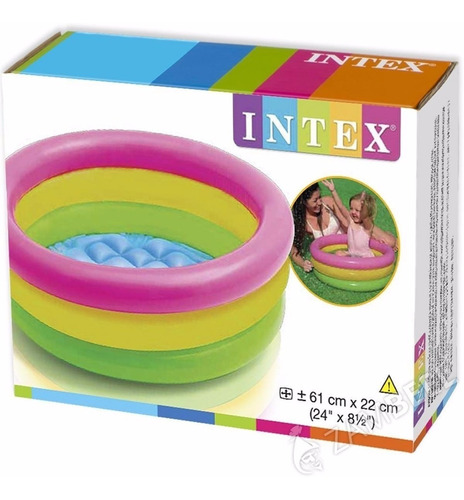 Piscina Inflable Mini Bañerita Para Bebés Intex 