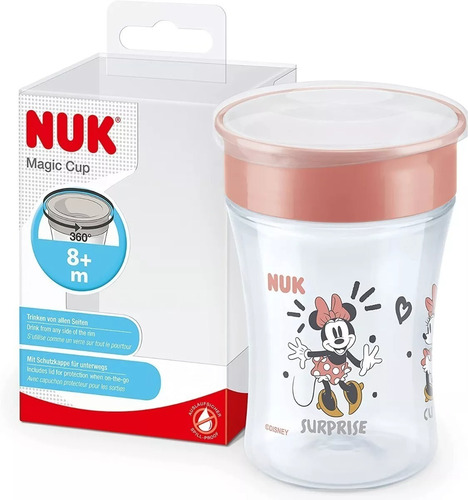 Nuk Vaso Magic Cup Disney Mickey Mouse & Minnie 8 Meses