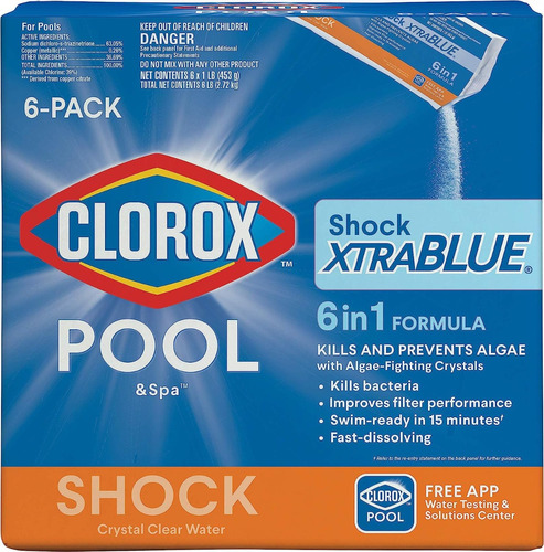 Clorox Pool Spa 33506clx Tratamiento De Choque Para Piscina