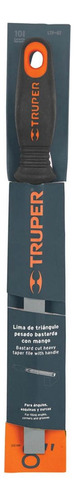 Lima Triangular Pesada Bastarda 8 Con Mango Truper 15308