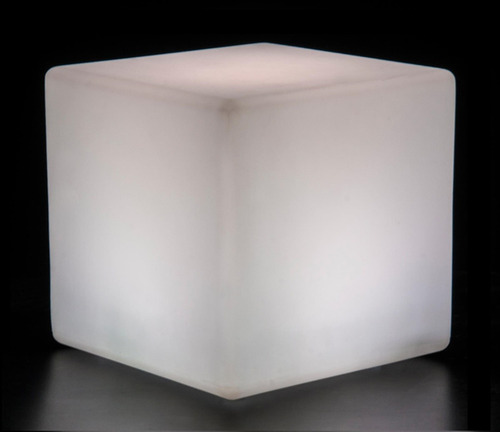 Imagem 2 de 2 de Puff Led - Cubo 43 Iluminado - Para Eventos E Festas