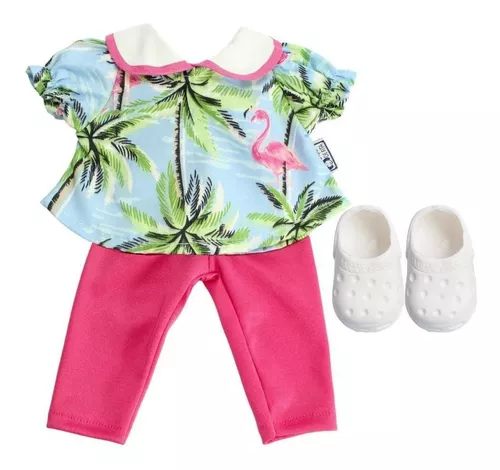 Conjunto de Roupas Boneca 38cm