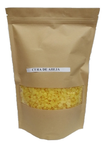 Cera De Abeja Amarilla En Pellets 250gr