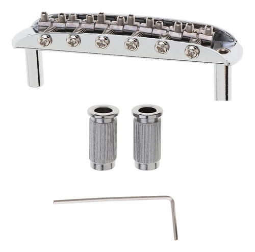 Kit Chrome Bridge Para Jazzmaster Jaguar Mustang