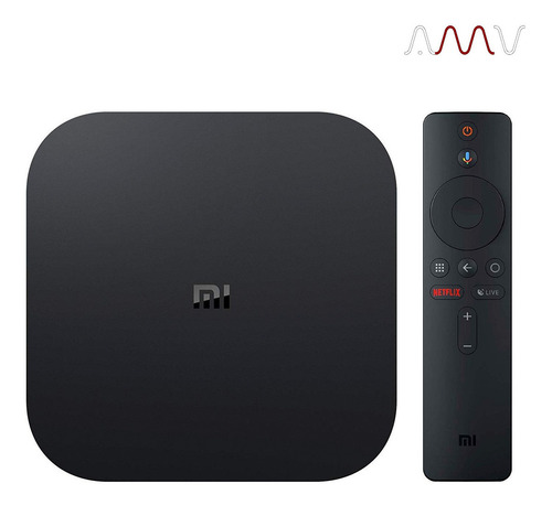 Xiaomi Mi Box S MDZ-22-AB de voz 4K 8GB negro con 2GB de memoria RAM