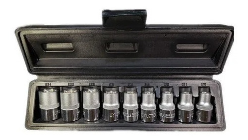 Juego Set De Dados Torx Estrella Hembra 9 Piezas Uyustools