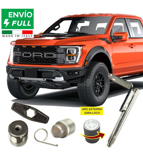 Kit Llanta Refaccion Ford Raptor Ft125  Mcgard