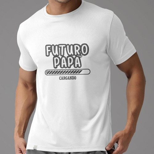 Imagen 1 de 4 de Remera Camiseta Futuro Papa Cagando 11