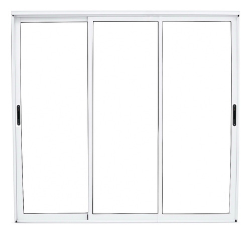 Puerta Balcon Modena 300x200 Vidrio Dvh (3+3/6/3+3) 3h 3g Blanco