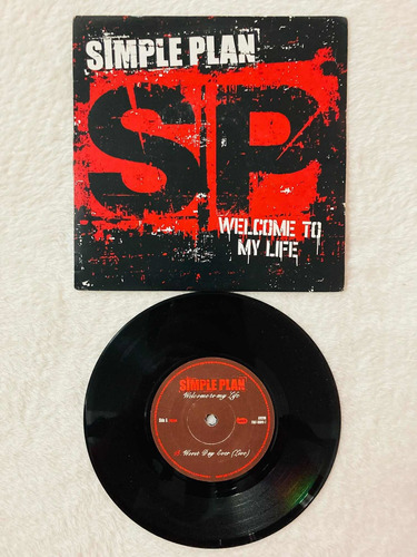 Simple Plan Welcome To My Life Lp Vinyl Vinilo Ed Uk 2005