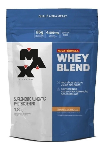 Promoção 2x Whey Blend - Max / 1,8kg Cada + Nf-e