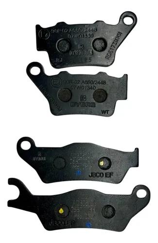 Balatas Delanteras Y Traseras Suzuki Gixxer 250 Bybre