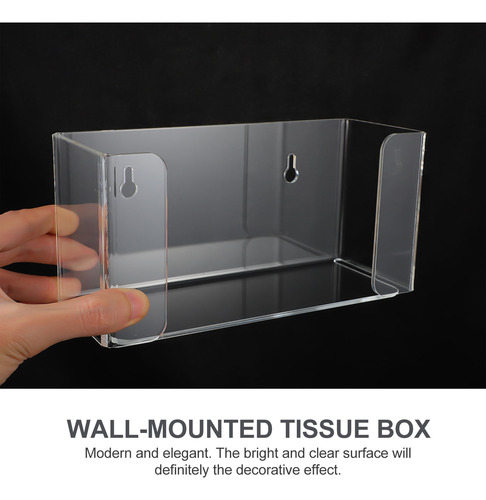 Caja De Almacenamiento Acrílica Para Guantes De Pared