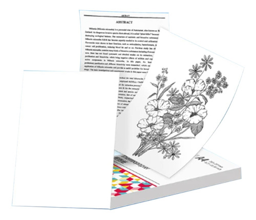 200 Hojas Para Impresora Quick-d De Papel Térmico A4 M08f