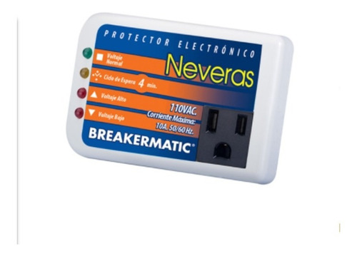 Protector De Voltaje Breakermatic Nevera 110v