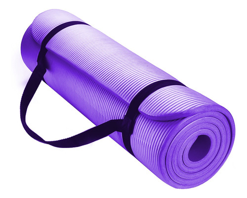 Mat Yoga 10 Mm Alfombra Resistente Gruesa Varios Colores D