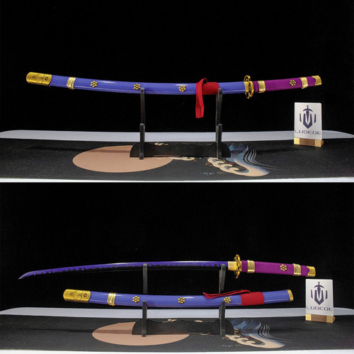 Katana Roronoa Zoro Yama Full Tang Hecho A Mano Filo Real