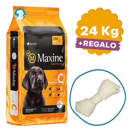 Comida Perro Cachorro Maxine Dog 21 Kg + Regalo + Envío